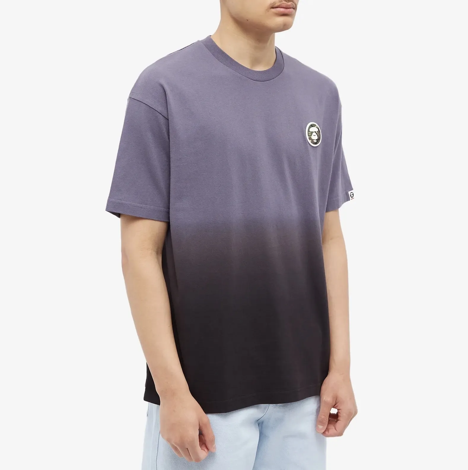 A BATHING APE  |Crew Neck Pullovers Unisex Street Style Cotton Short Sleeves