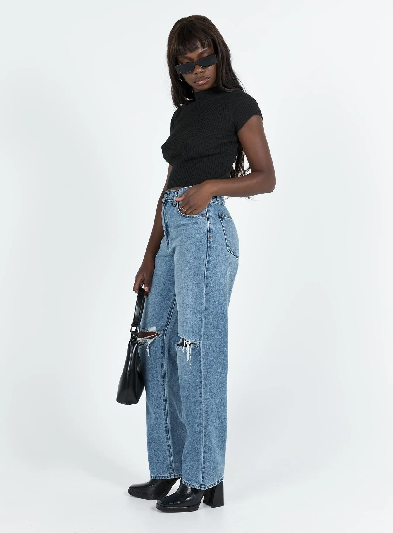 Abrand Slouch Jean Harley Rip Jeans