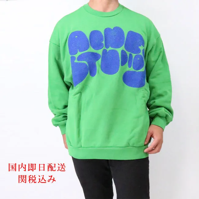 Acne Studios  |Crew Neck Pullovers Unisex Street Style Long Sleeves Cotton