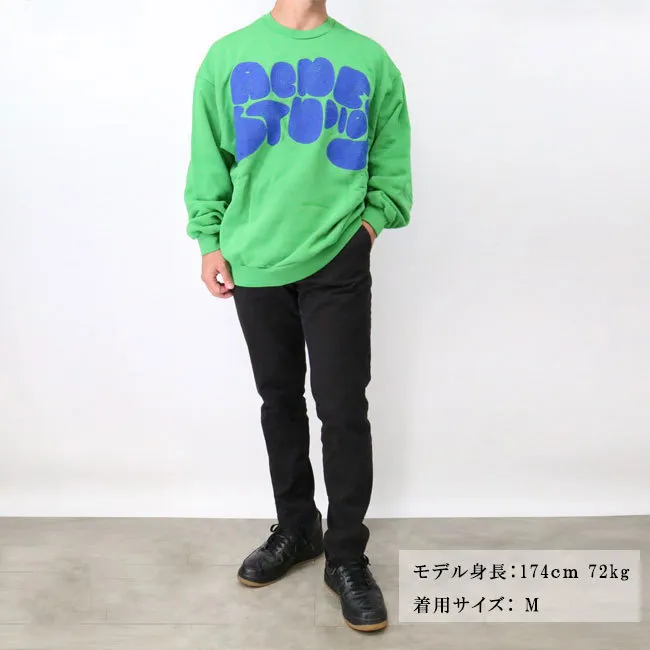 Acne Studios  |Crew Neck Pullovers Unisex Street Style Long Sleeves Cotton