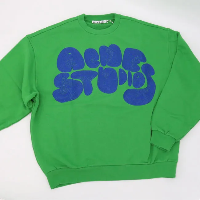 Acne Studios  |Crew Neck Pullovers Unisex Street Style Long Sleeves Cotton