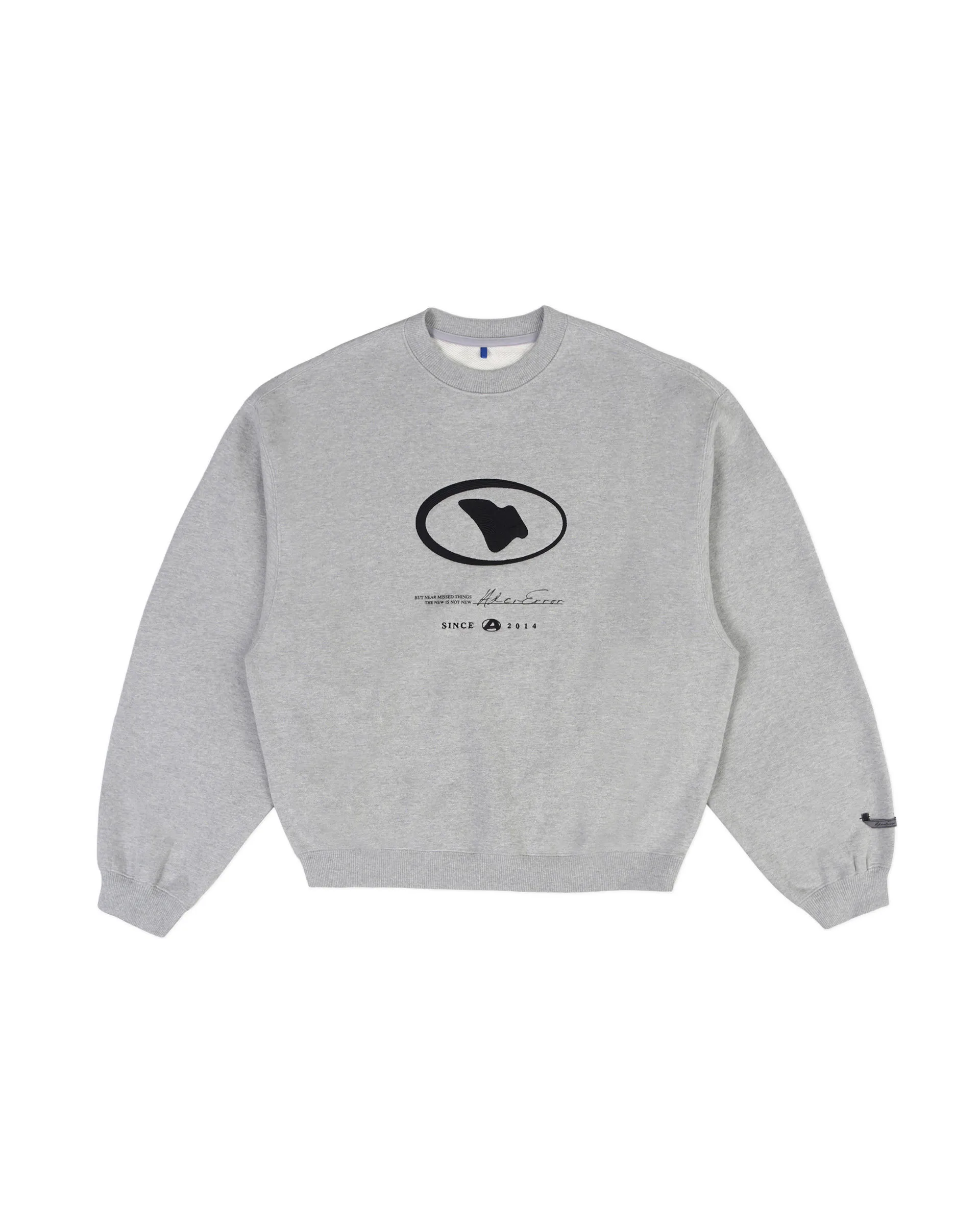 ADERERROR  |Unisex Street Style Long Sleeves Logo Sweatshirts