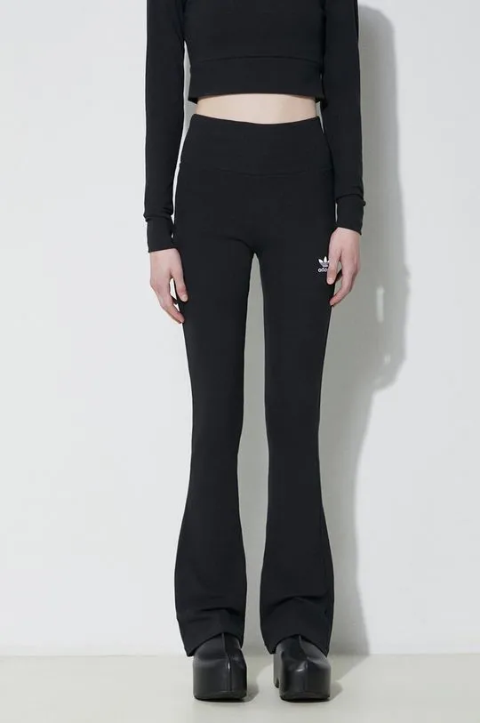 adidas Originals trousers women's black color