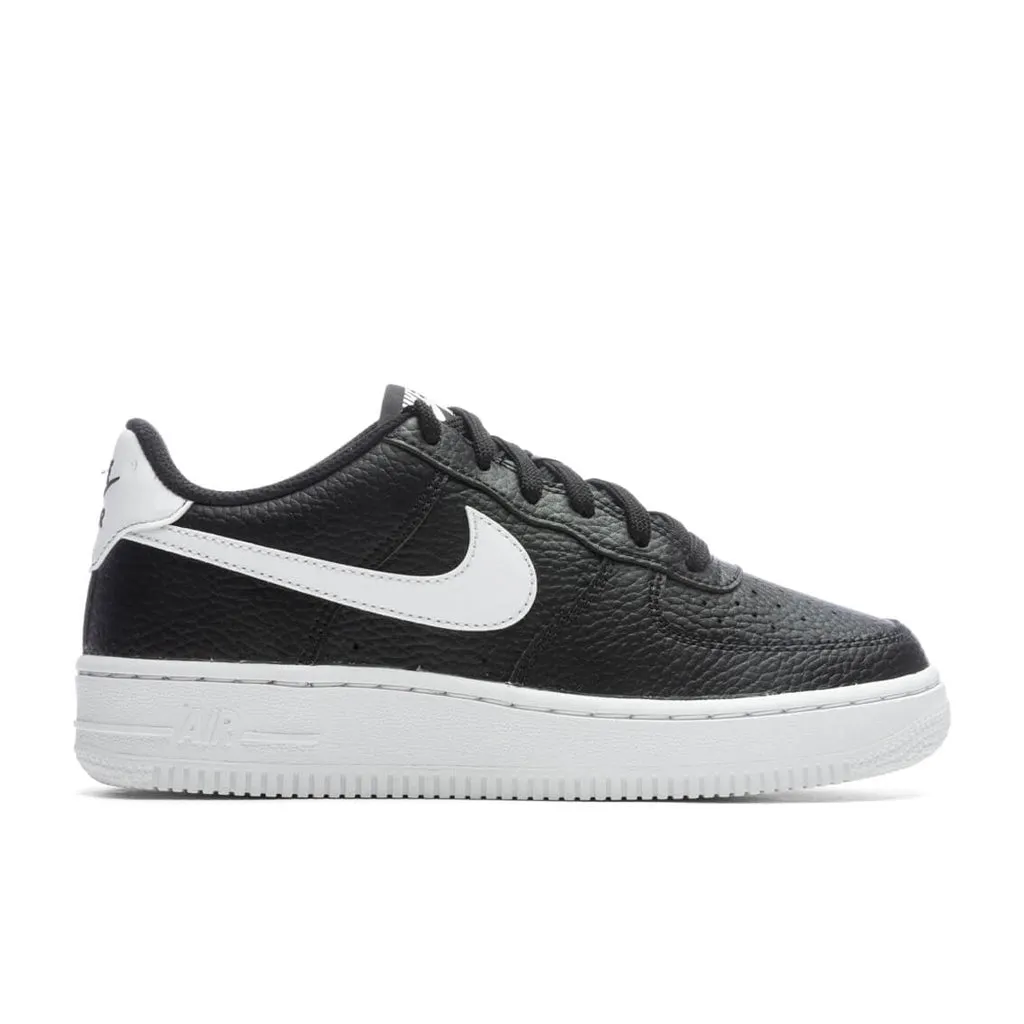 Air Force 1 (GS) - Black/White