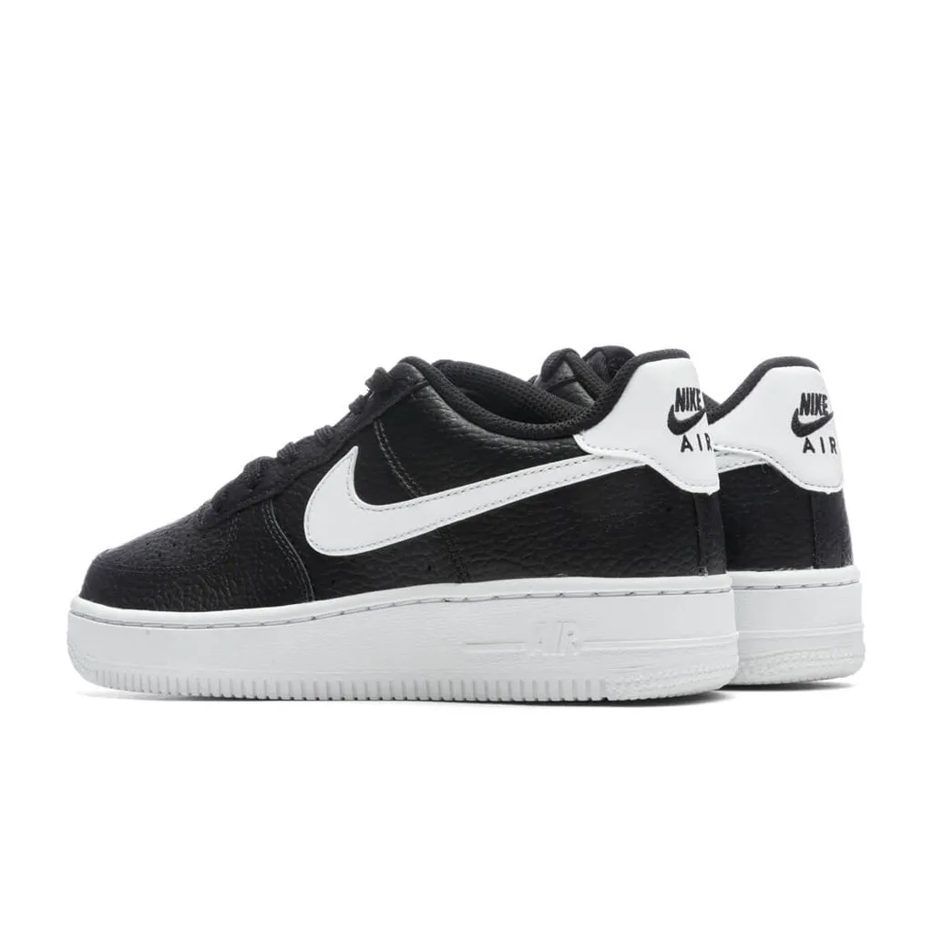 Air Force 1 (GS) - Black/White