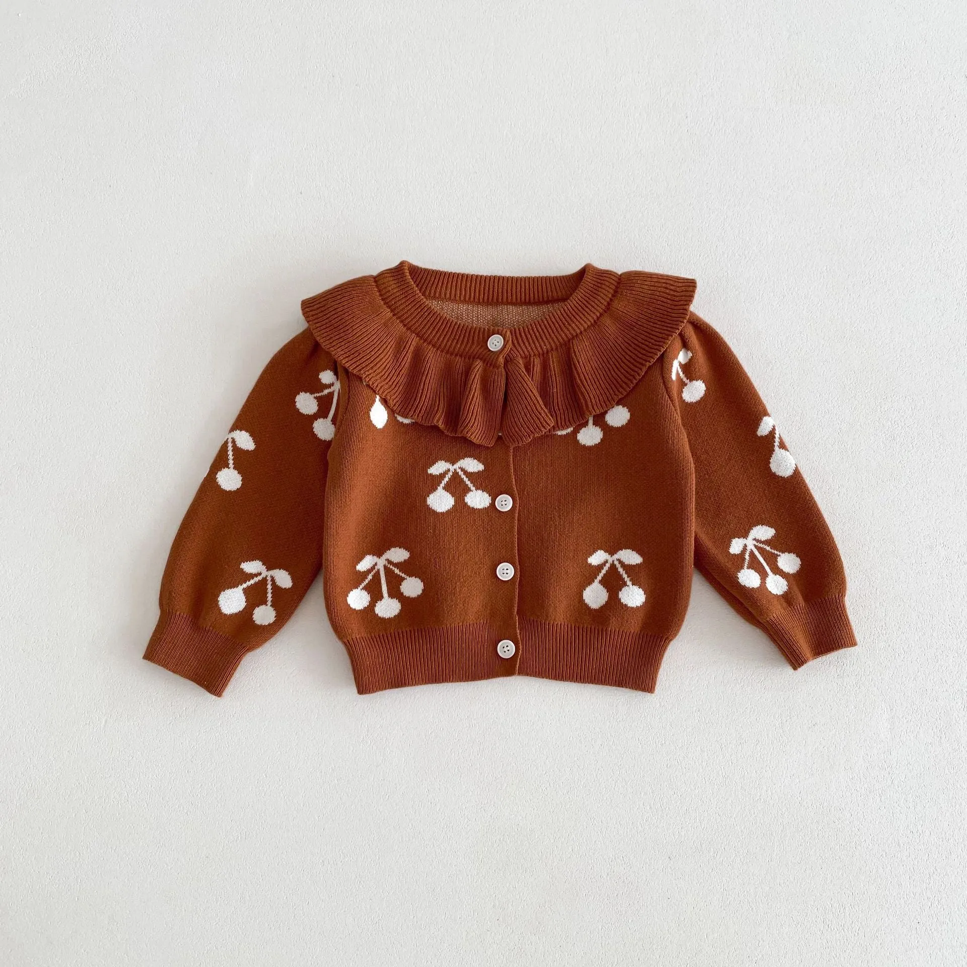 Baby Kid Girls Fruit Cardigan Wholesale 240301152