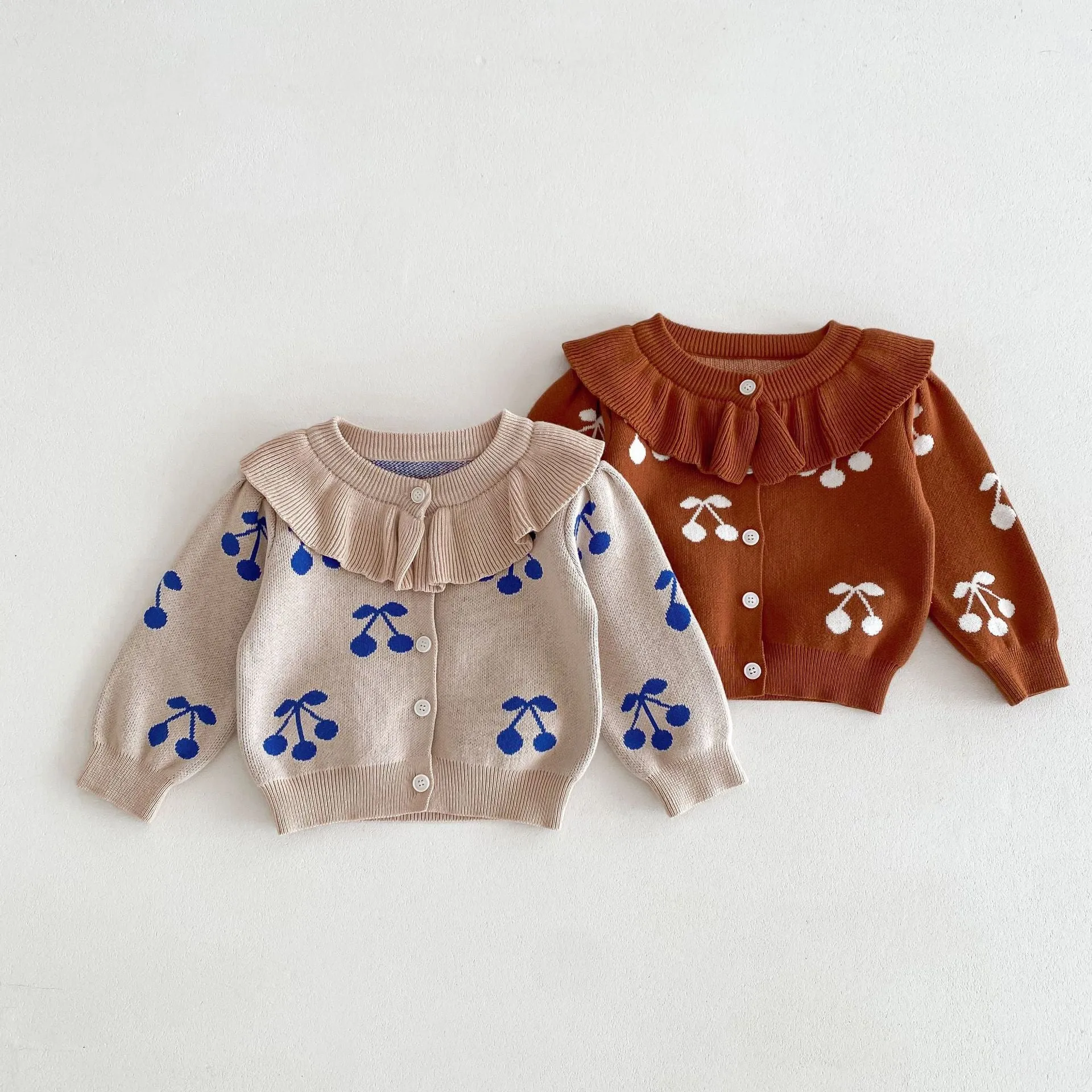 Baby Kid Girls Fruit Cardigan Wholesale 240301152