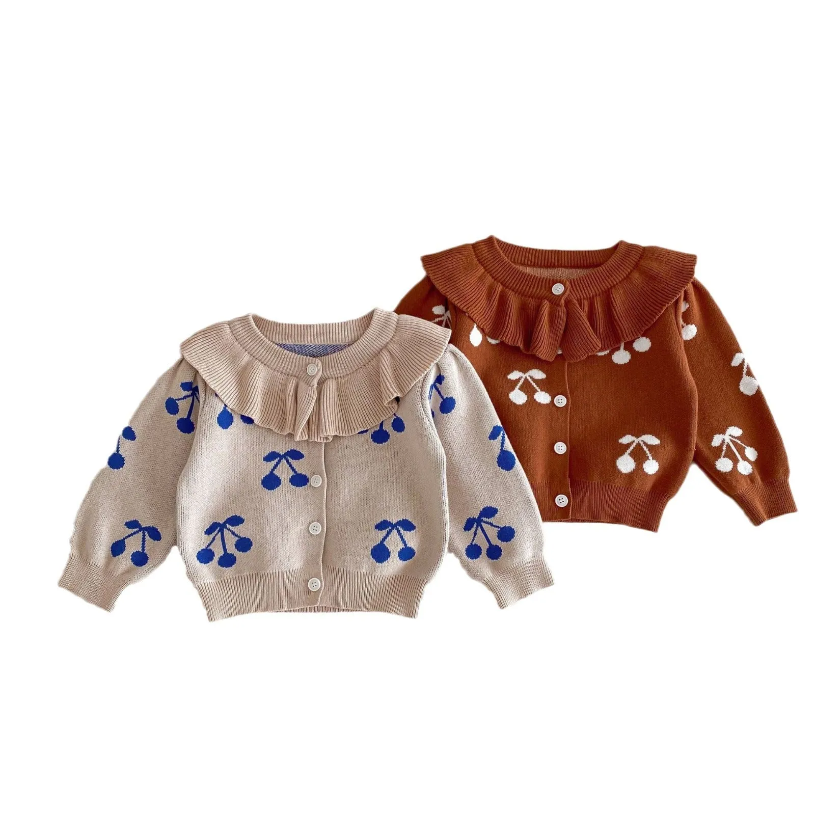 Baby Kid Girls Fruit Cardigan Wholesale 240301152