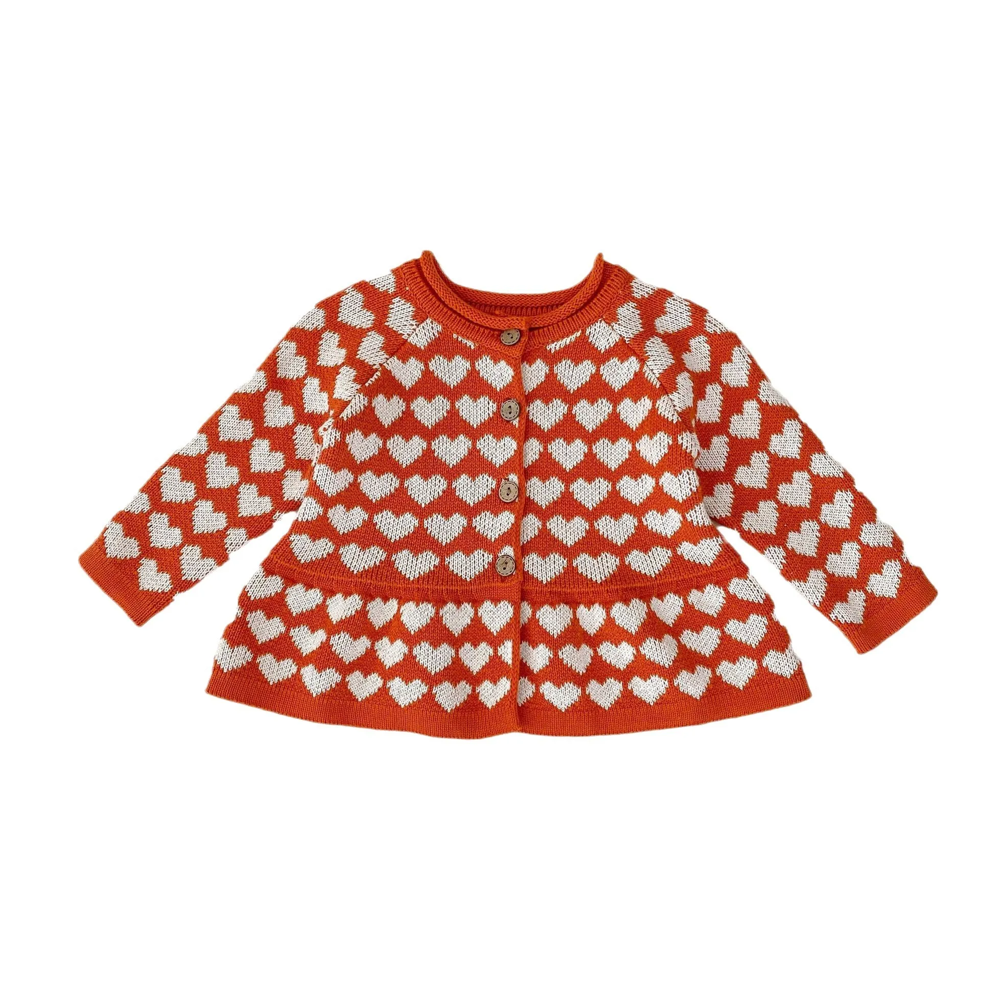 Baby Kid Girls Love heart Cardigan Wholesale 230828238