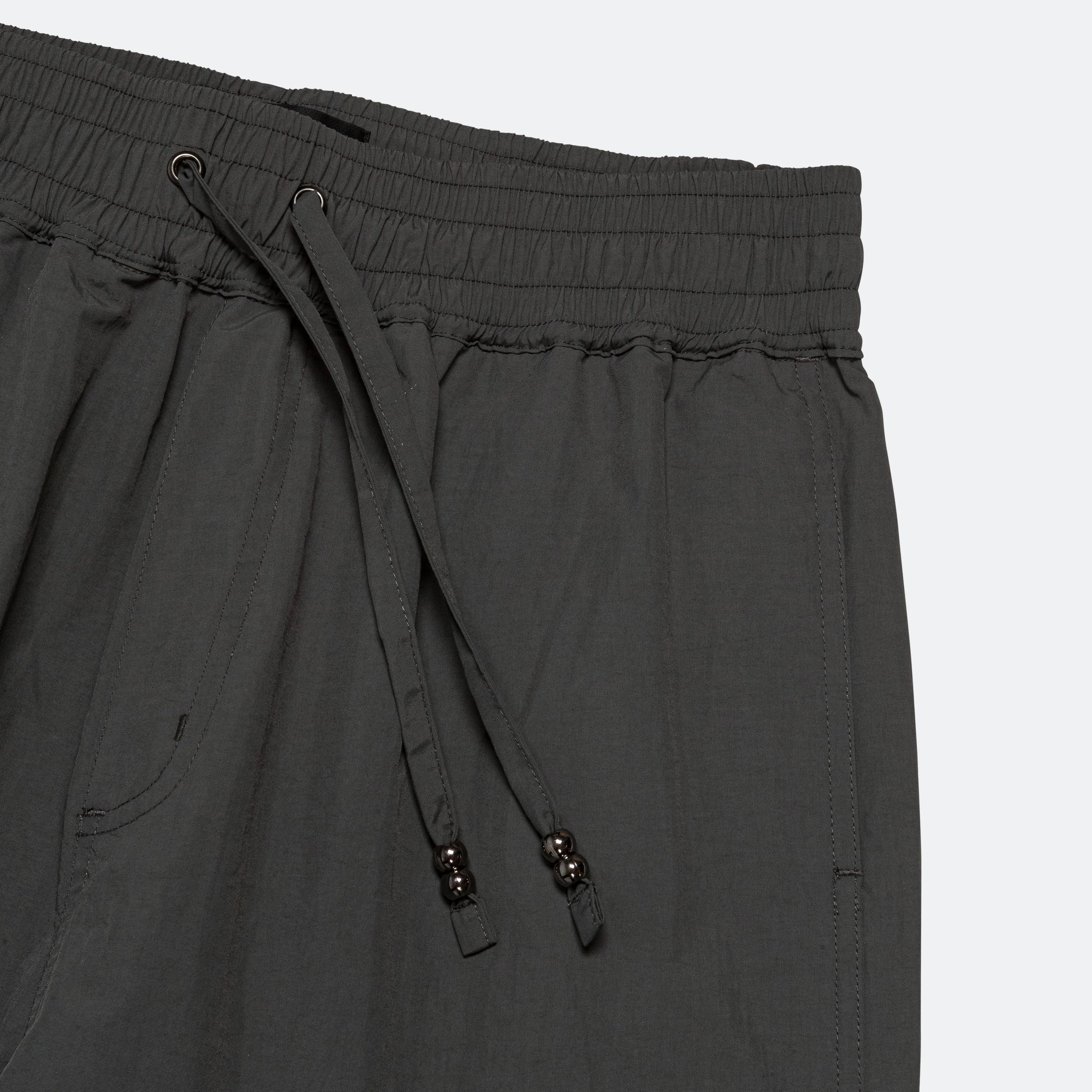 Baggy Nylon Pant - Charcoal