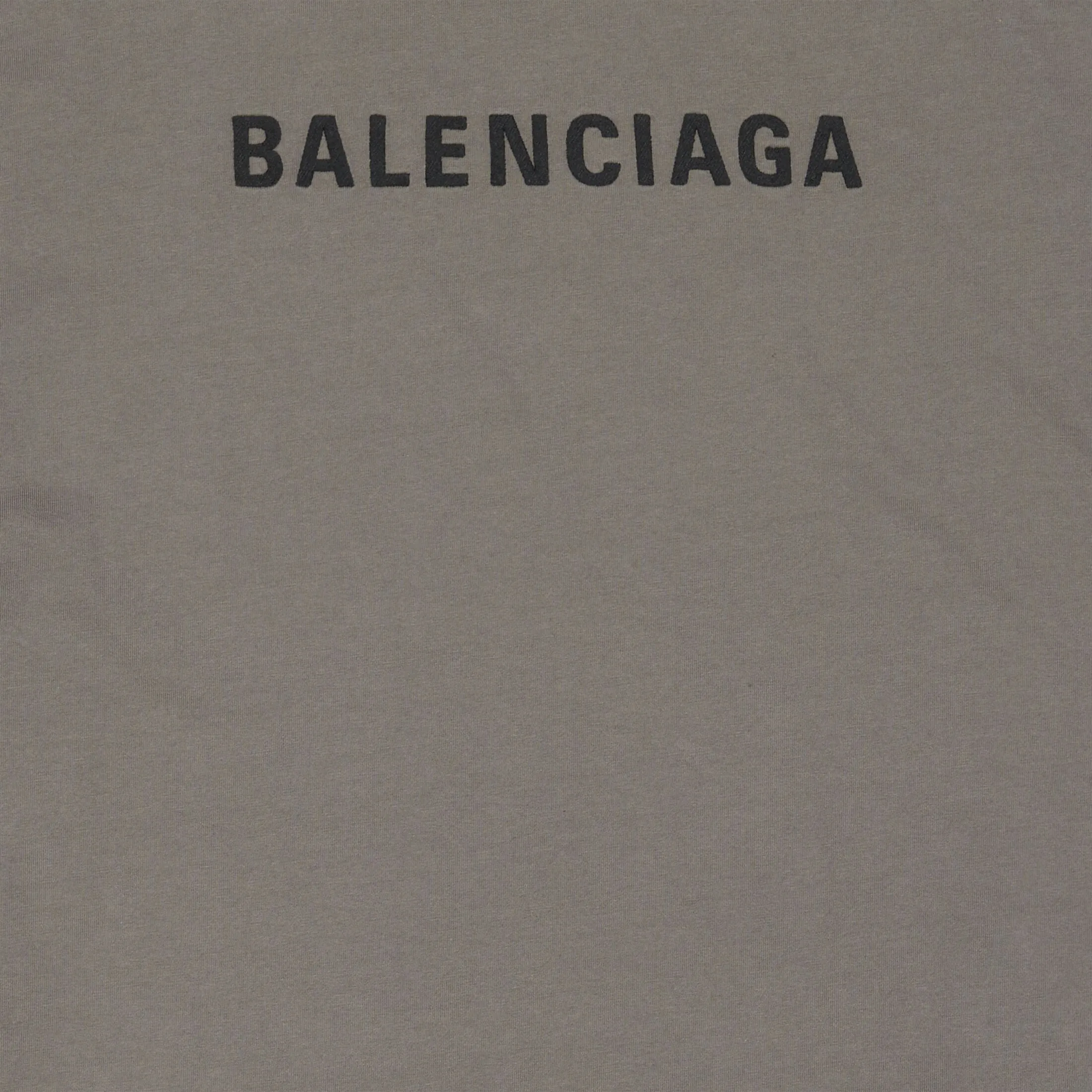 BALENCIAGA  |Men's Logo T-shirt Medium Fit in Black