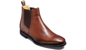 Barker Hawkin Chelsea Boot  -  Dark Walnut Calf