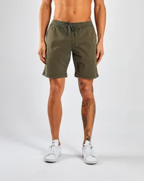 Baron Drawcord Short Combat Green