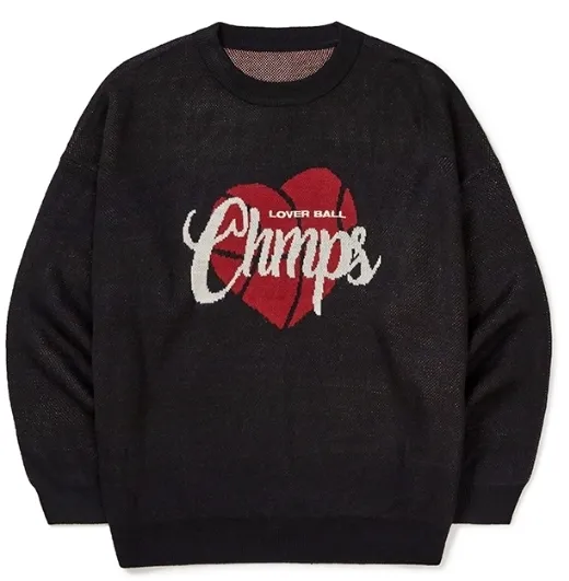 Born Champs  |Pullovers Unisex Studded Street Style U-Neck Long Sleeves