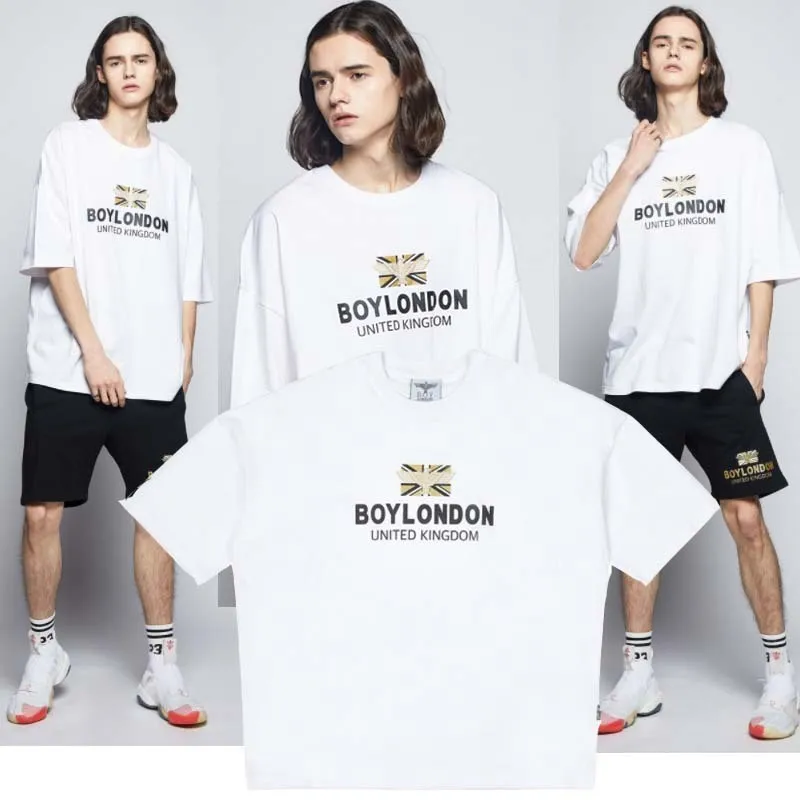 BOY LONDON  |Crew Neck Pullovers Unisex Street Style