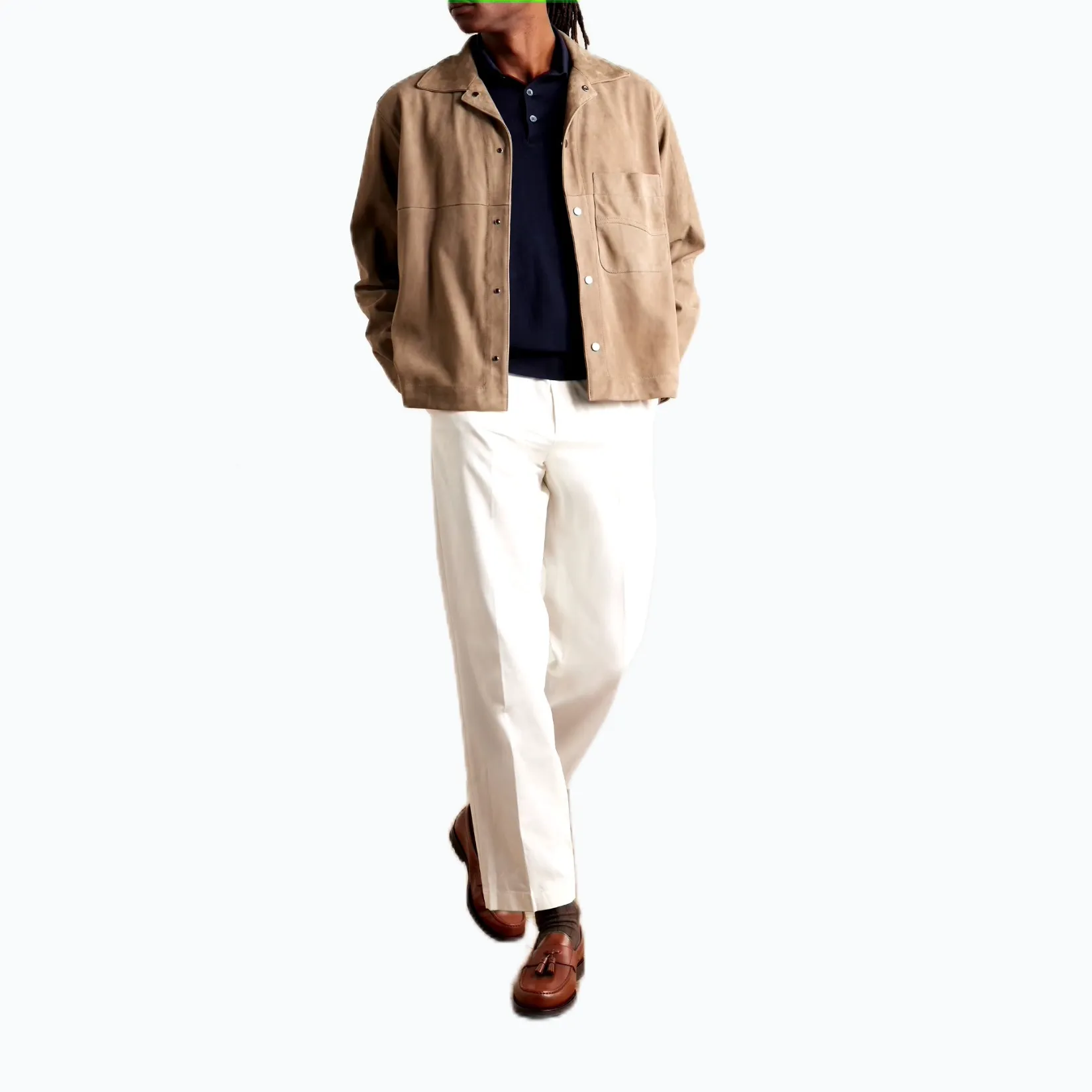 BRUNELLO CUCINELLI  |Wool Cashmere Blended Fabrics Long Sleeves Polos