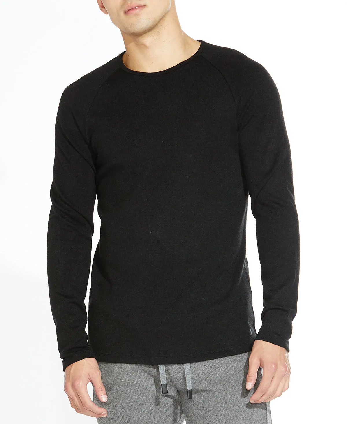 Burke Crewneck Tee (Black)