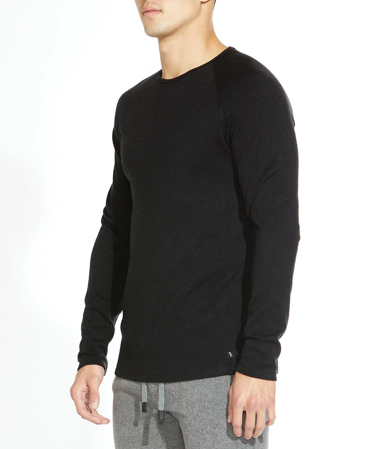 Burke Crewneck Tee (Black)