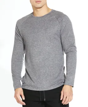 Burke Crewneck Tee (Heather Charcoal)