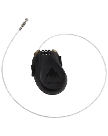 Burton Cable Lock - Translucent Black