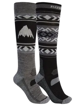 Burton Women's Performance Lightweight Sock 2-Pack - True Black