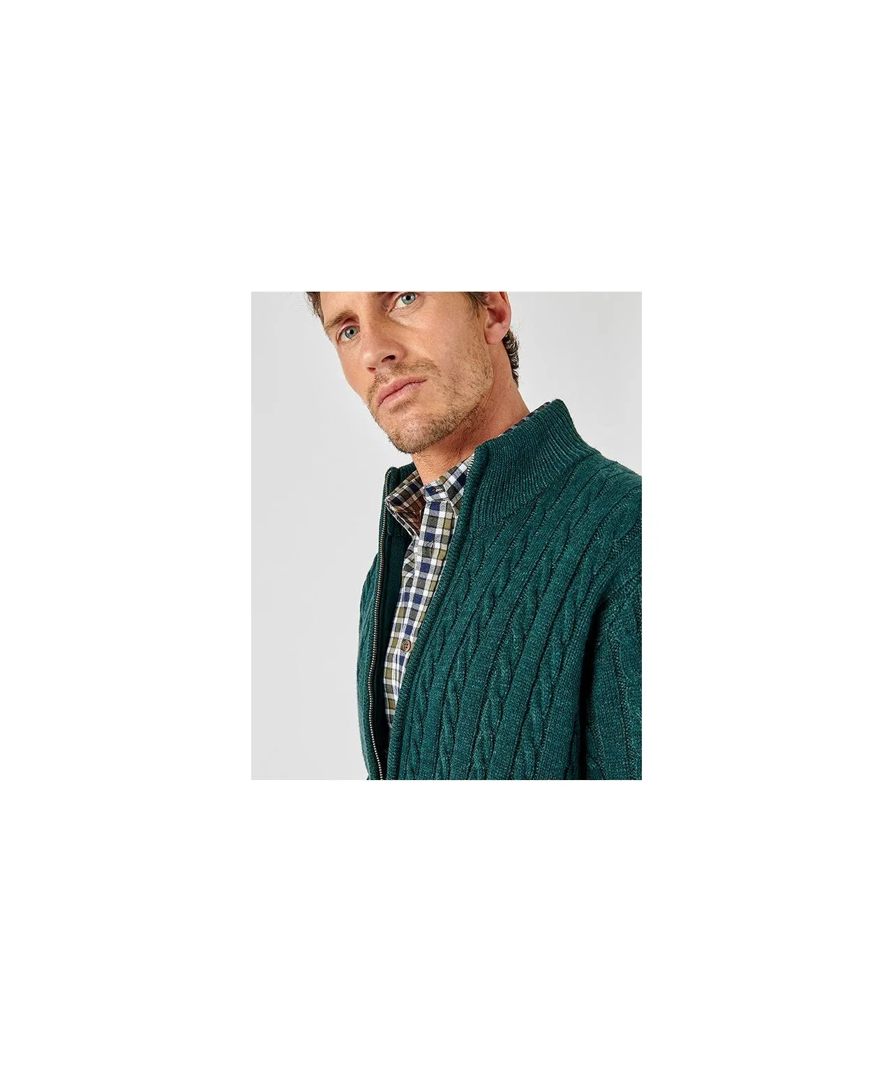 Cable Cardigan