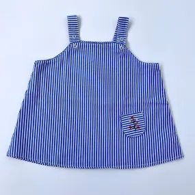 Caramel Stripe Top With Embroidery: 2 Years