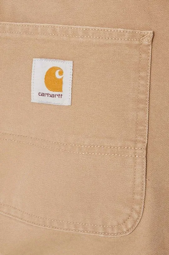 Carhartt WIP cotton trousers Simple Pant beige color I031220.2FS3K