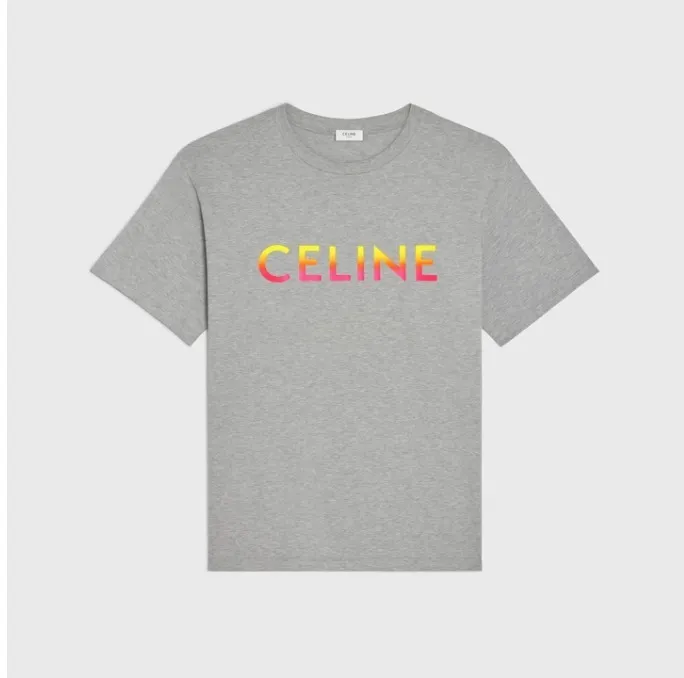 CELINE  |Crew Neck Pullovers Unisex Street Style Plain Cotton