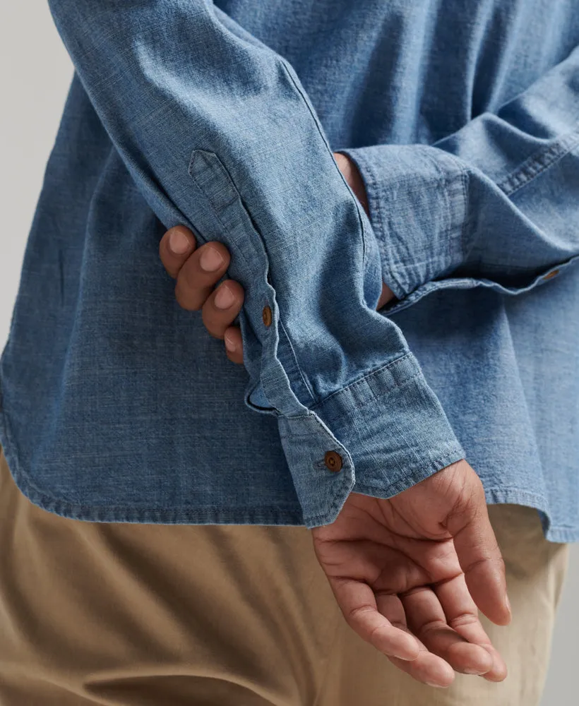 Chambray Trailsman Shirt | Worn Wash Indigo