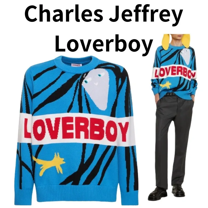 Charles Jeffrey LOVERBOY  |Long Sleeves Logo Sweaters