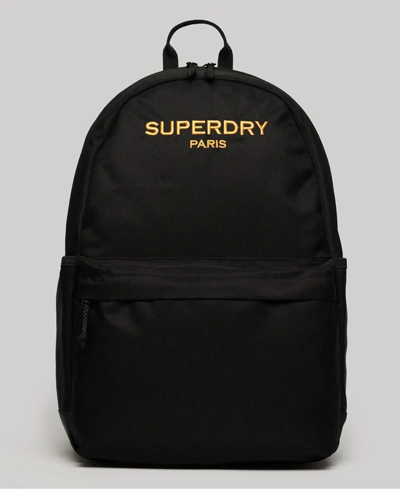 City Montana Rucksack | Black/Gold