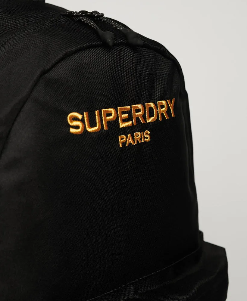 City Montana Rucksack | Black/Gold