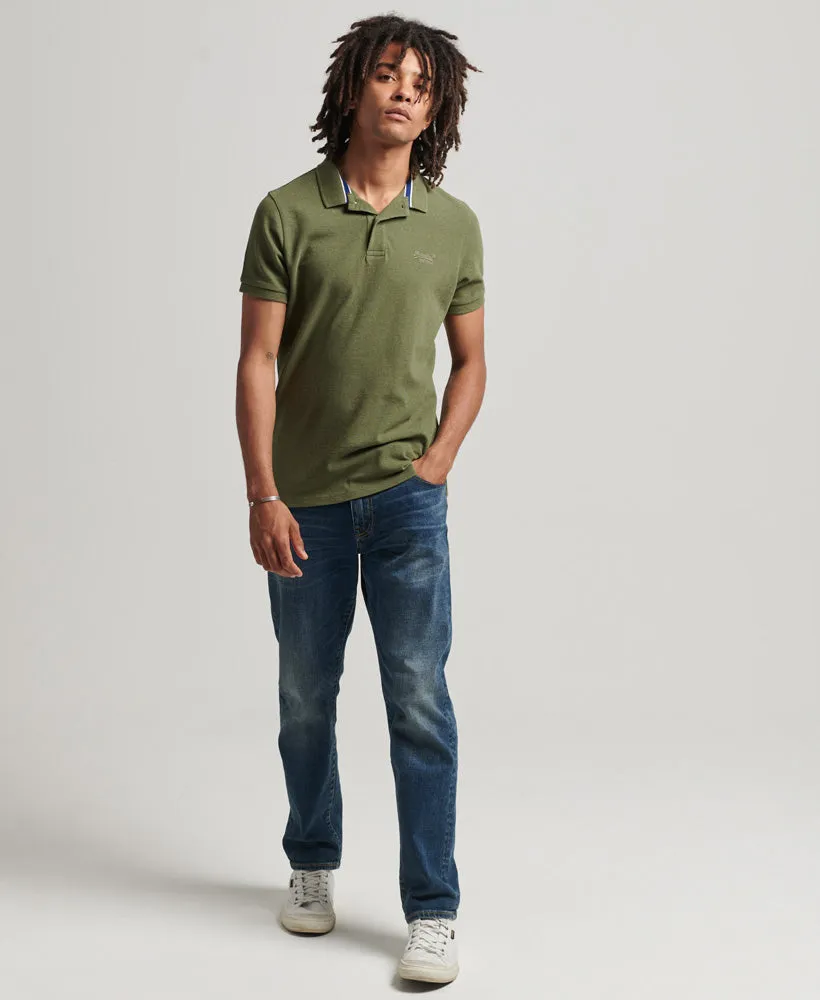 Classic Pique Polo Shirt | Thrift Olive Marle