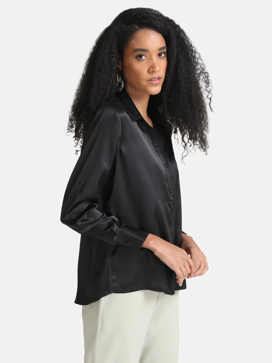 Classic Satin Loose Shirt