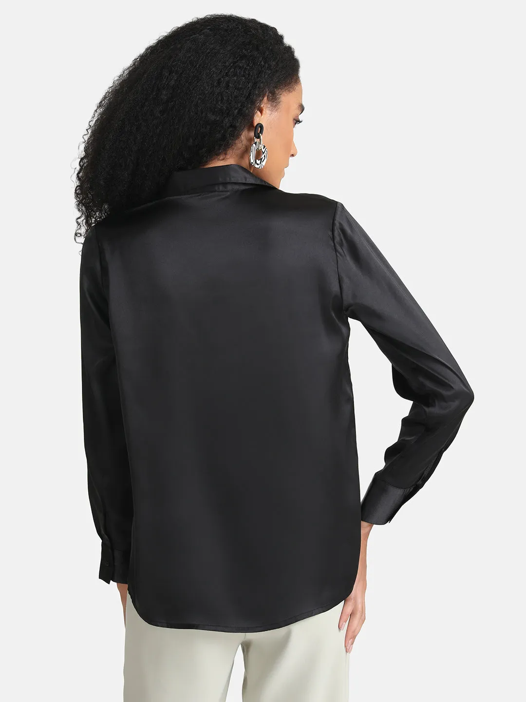 Classic Satin Loose Shirt