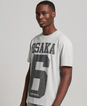 Code Classic Osaka T Shirt | Cadet Grey Marle