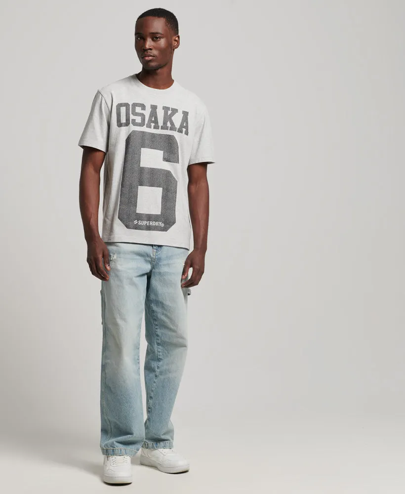 Code Classic Osaka T Shirt | Cadet Grey Marle