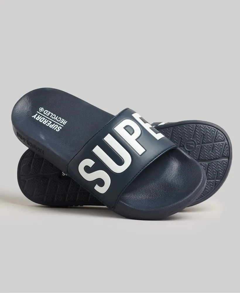 Code Core Pool Sliders | Deep Navy/Optic