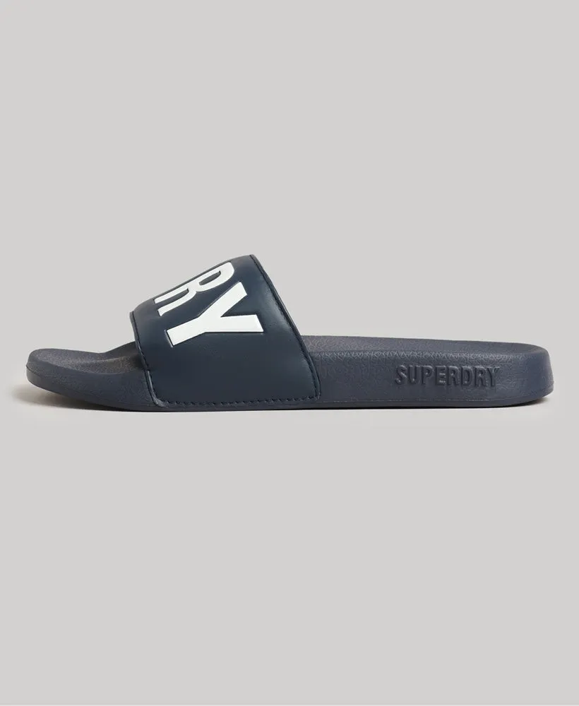 Code Core Pool Sliders | Deep Navy/Optic