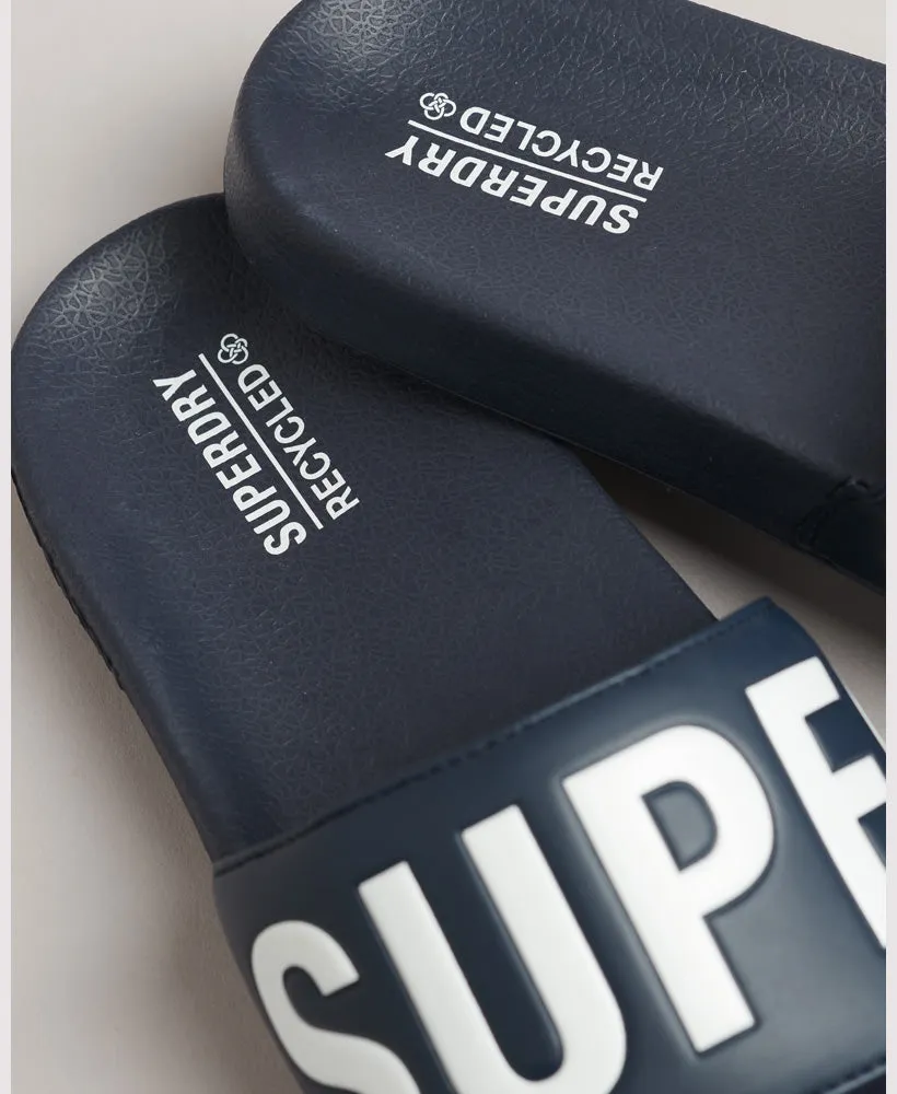 Code Core Pool Sliders | Deep Navy/Optic