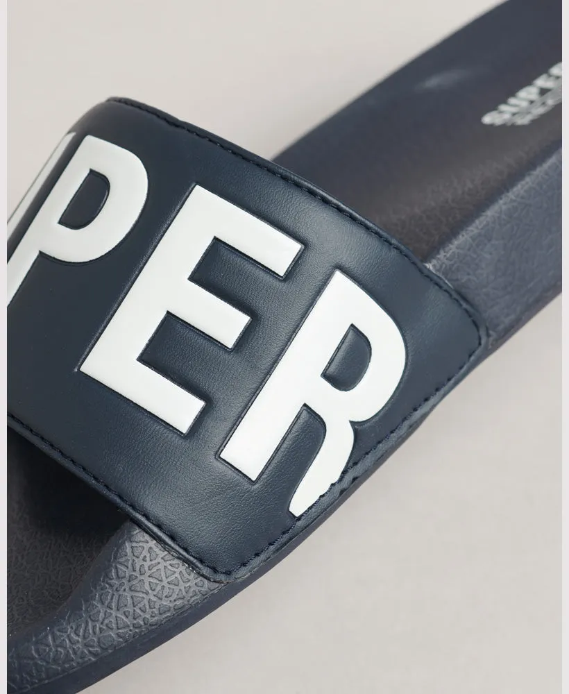 Code Core Pool Sliders | Deep Navy/Optic