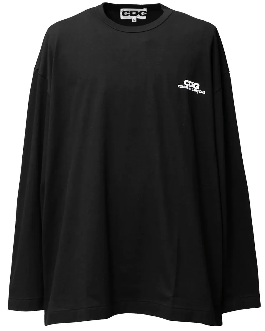 COMME des GARCONS  |Crew Neck Pullovers Unisex Street Style Long Sleeves Cotton