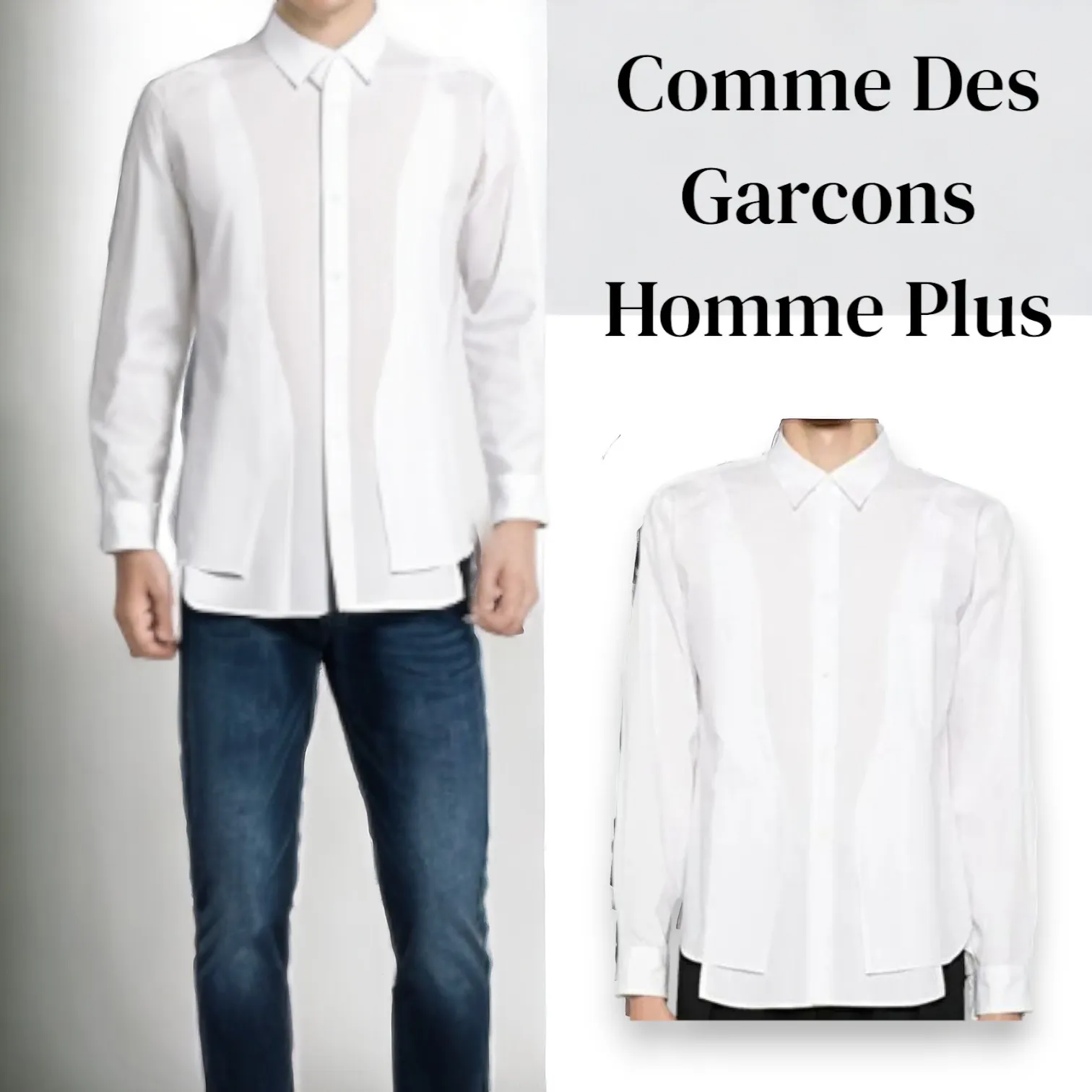 COMME des GARCONS  |Long Sleeves Cotton Designers Shirts