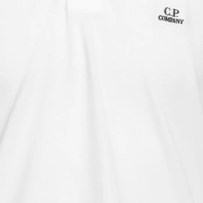 C.P. Company  |Long Sleeves Plain Cotton Logo Polos