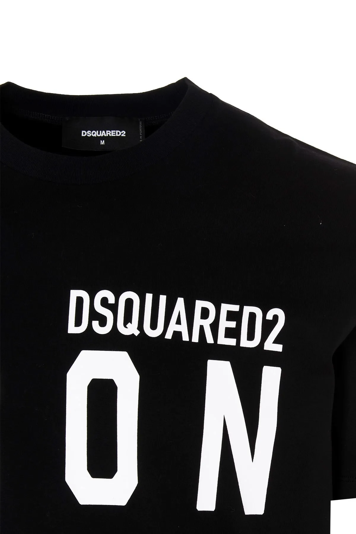 D SQUARED2  |Crew Neck Pullovers Street Style Plain Cotton Short Sleeves