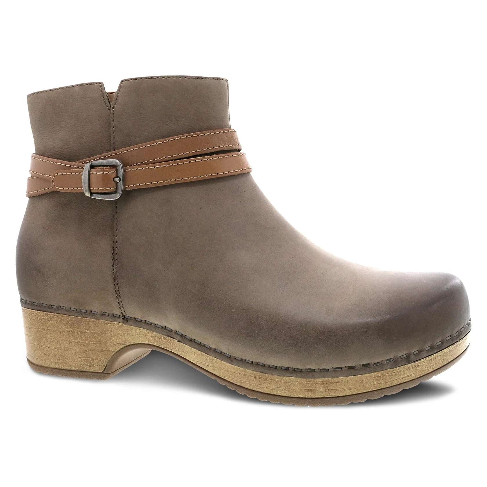 Dansko Women’s Brook Zip Up Boots- Taupe