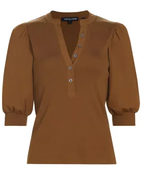 Dark Ochre Coralee Top