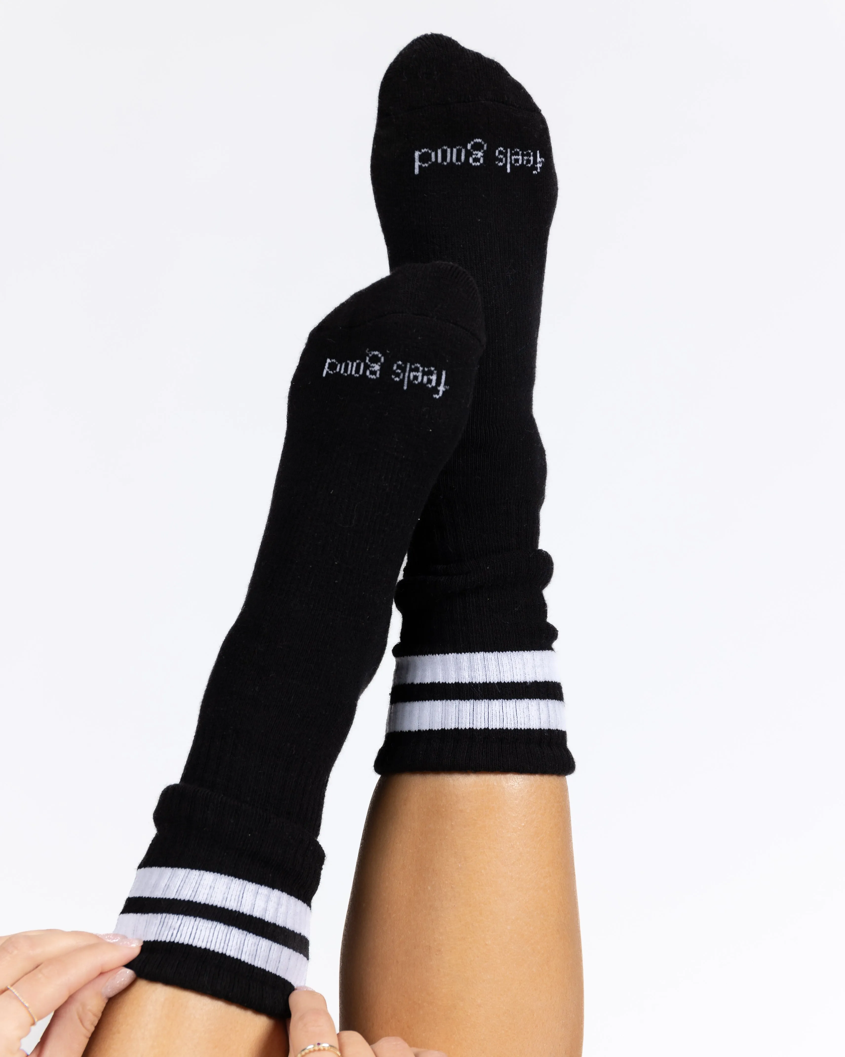 Double Stripe Crew Sock (3 Pack)