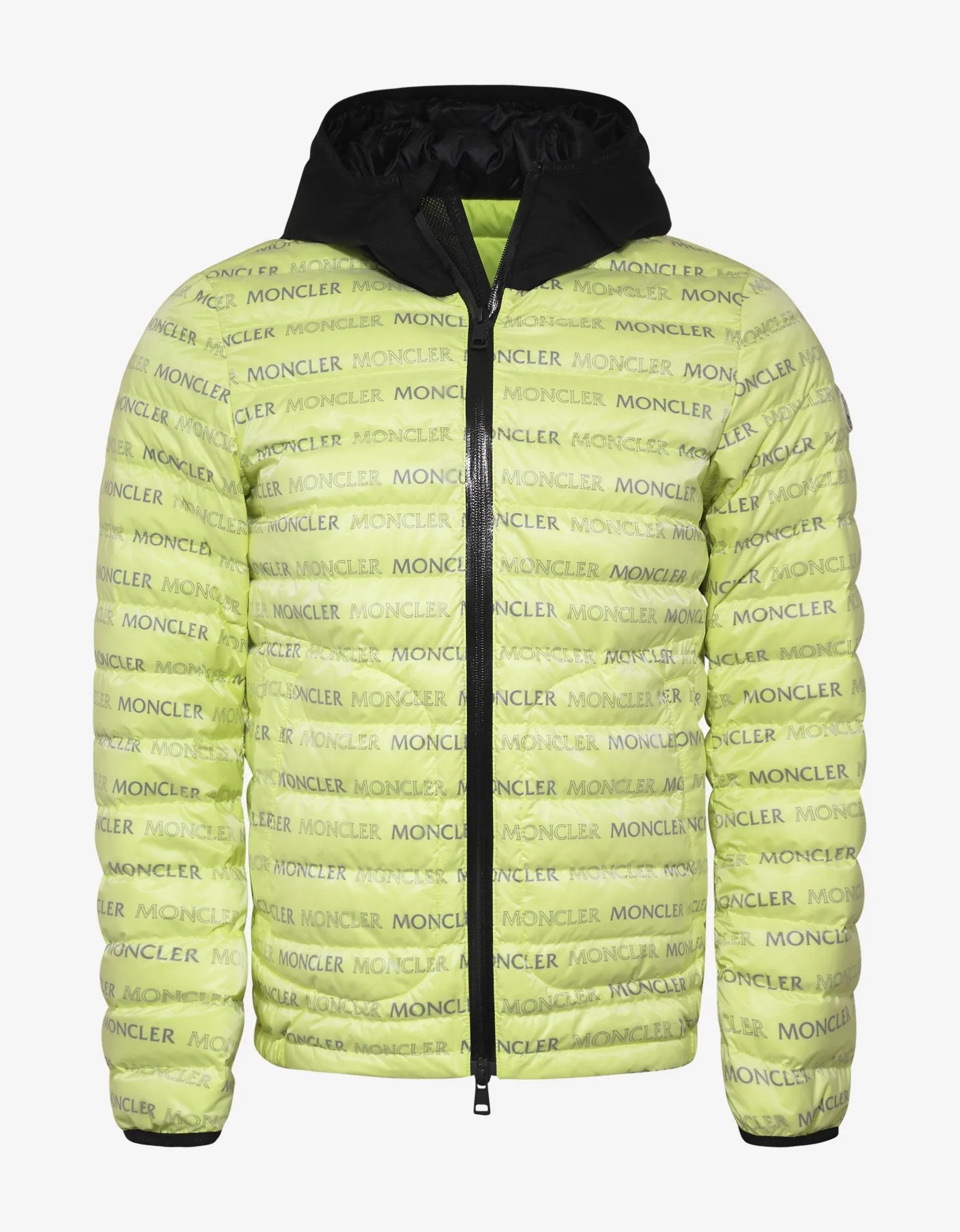 Dun Yellow Logo Down Jacket